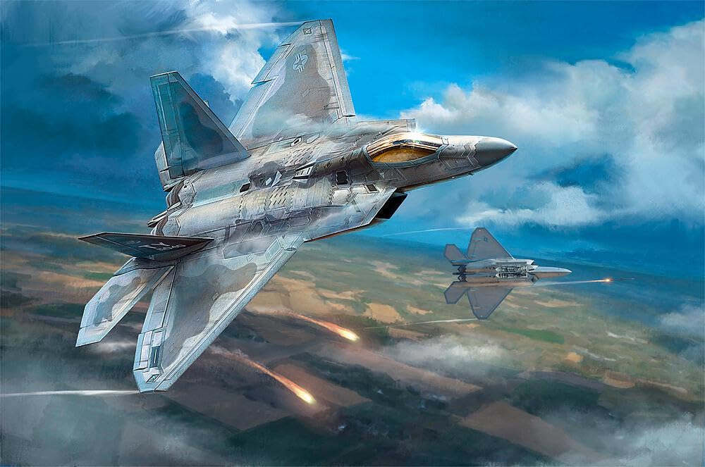 Amazon | アイラブキット 1/48 アメリカ空軍 F-22A ラプター